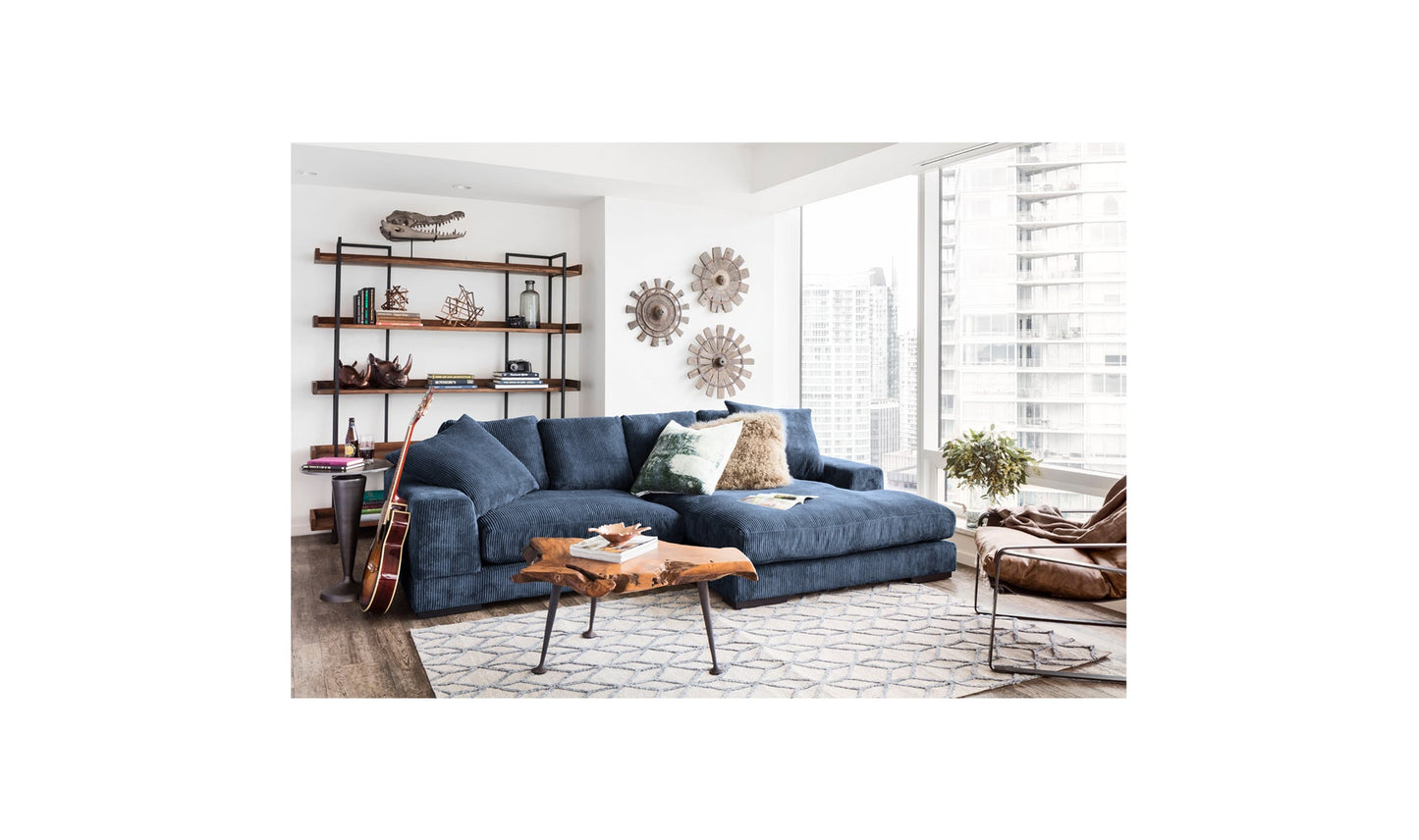 Plunge Sectional Blue