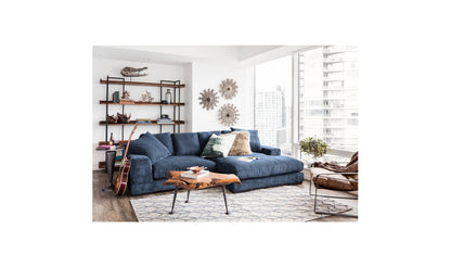 Plunge Sectional Blue
