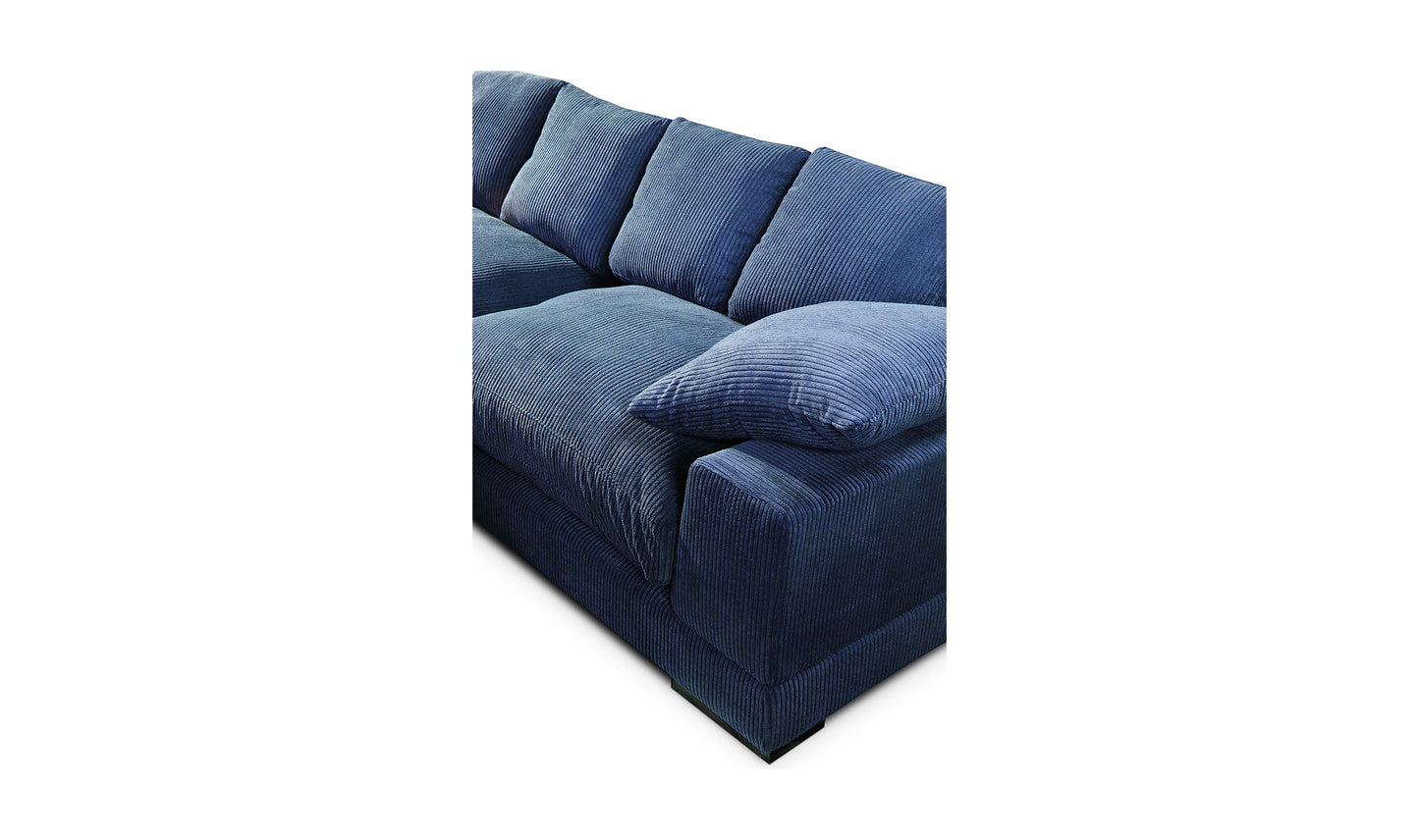 Plunge Sectional Blue