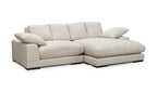Plunge Sectional Sahara, 106.0" W