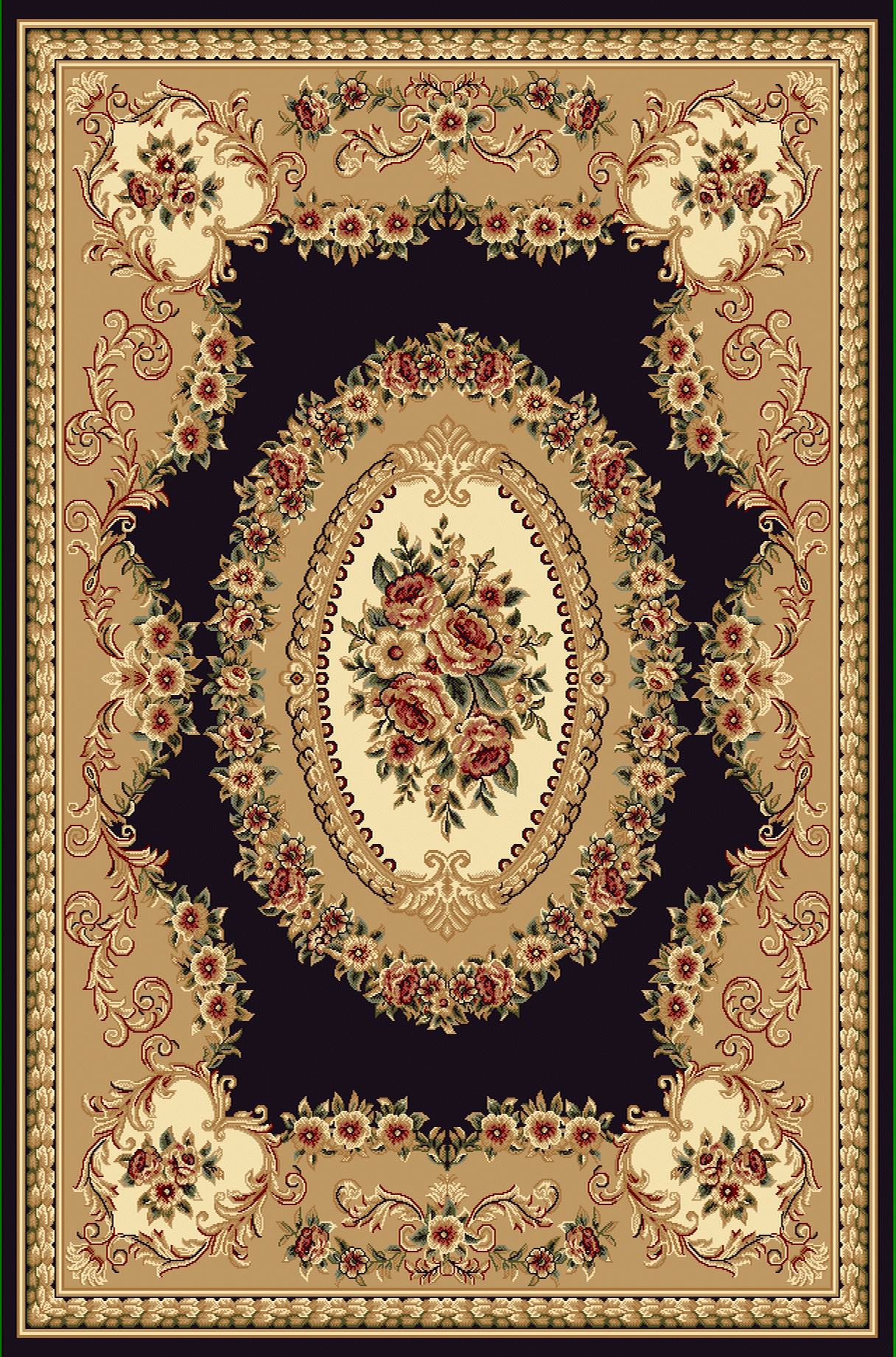 Milano 4959A, Black Finish