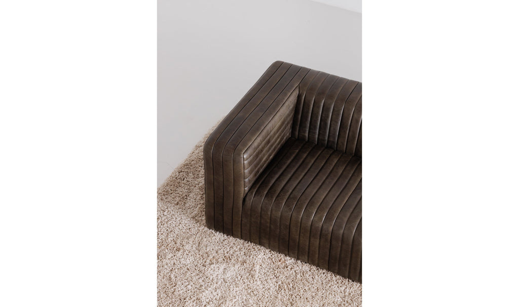 Castle Sofa Olive, 95.0" W