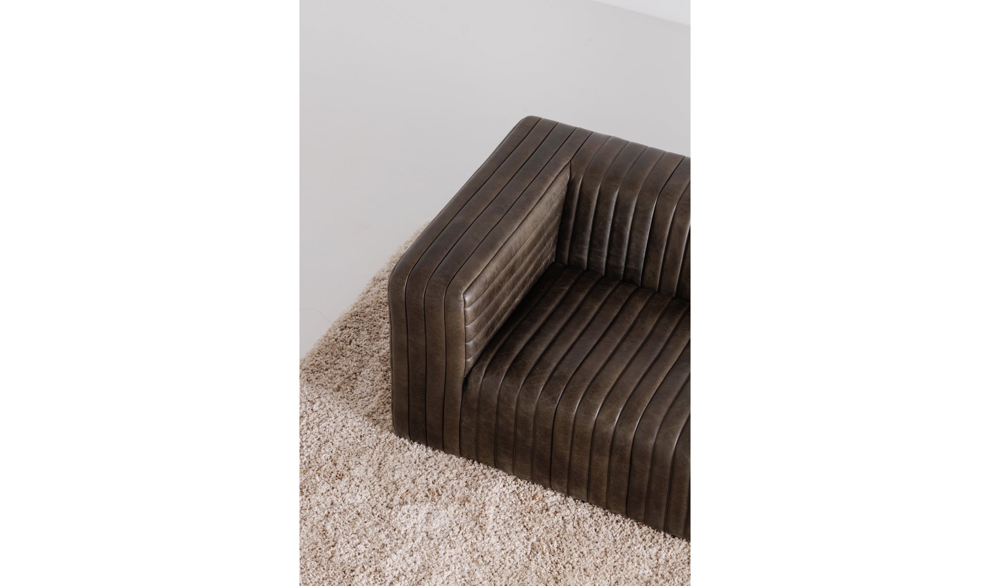 Castle Sofa Olive, 95.0" W