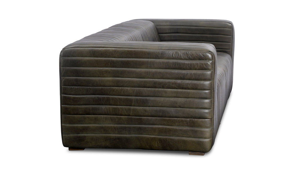 Castle Sofa Olive, 95.0" W