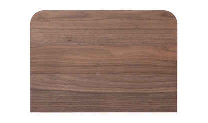 Round Off Walnut Bedroom Collection