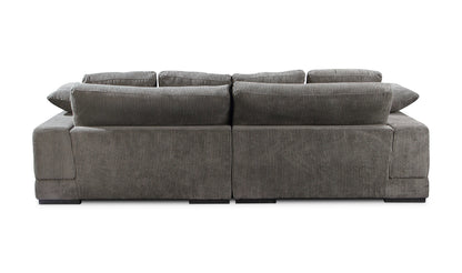 Plunge Sectional Dark Grey
