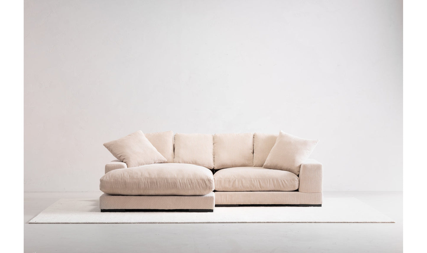 Plunge Sectional Cappuccino
