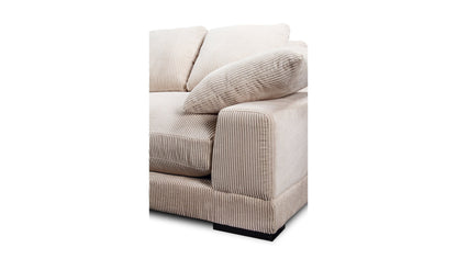 Plunge Sectional Cappuccino