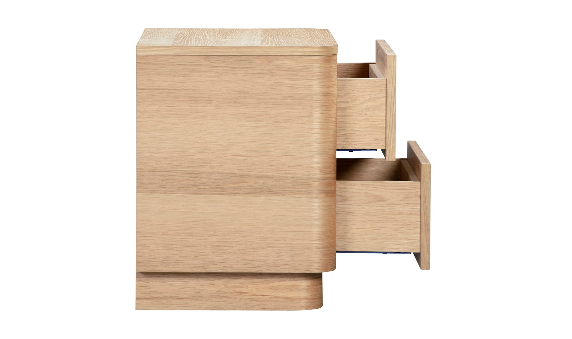 Round Off Oak Bedroom Collection, 64.0" W