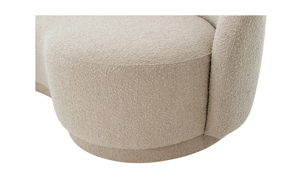 Excelsior Sofa Beige, 82.25" W
