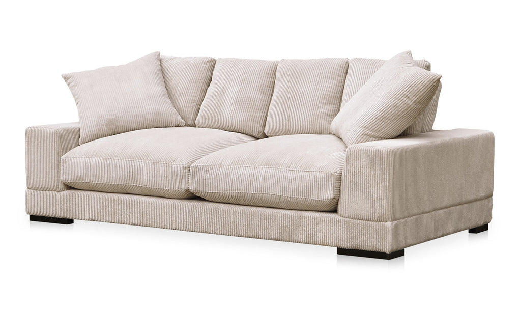 Plunge Sofa Cappuccino, 92.0" W
