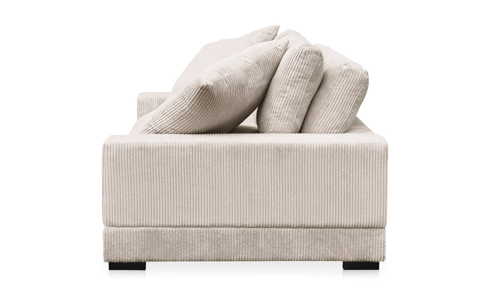 Plunge Sofa Cappuccino, 92.0" W