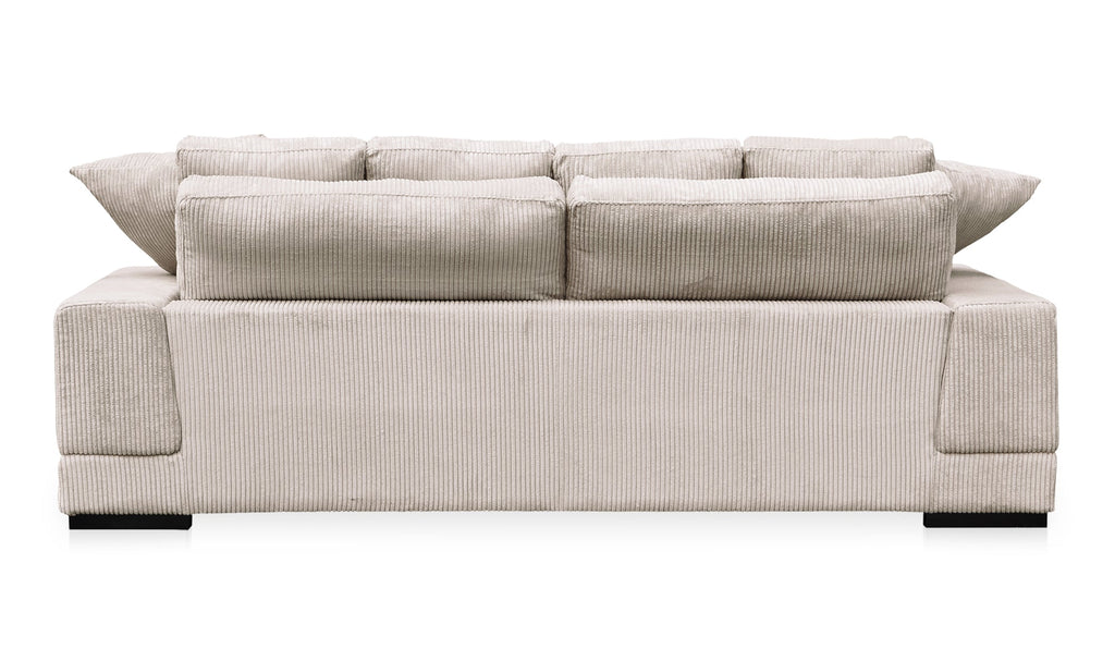 Plunge Sofa Cappuccino, 92.0" W