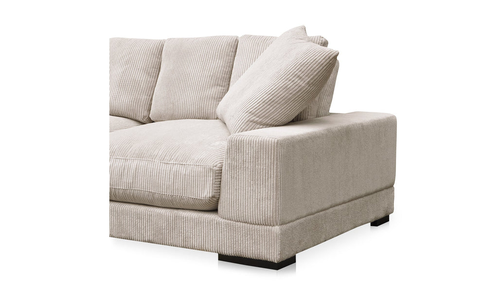 Plunge Sofa Cappuccino, 92.0" W