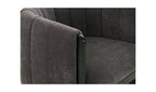 Francis Dark Grey Accent Chair, 32.25" W