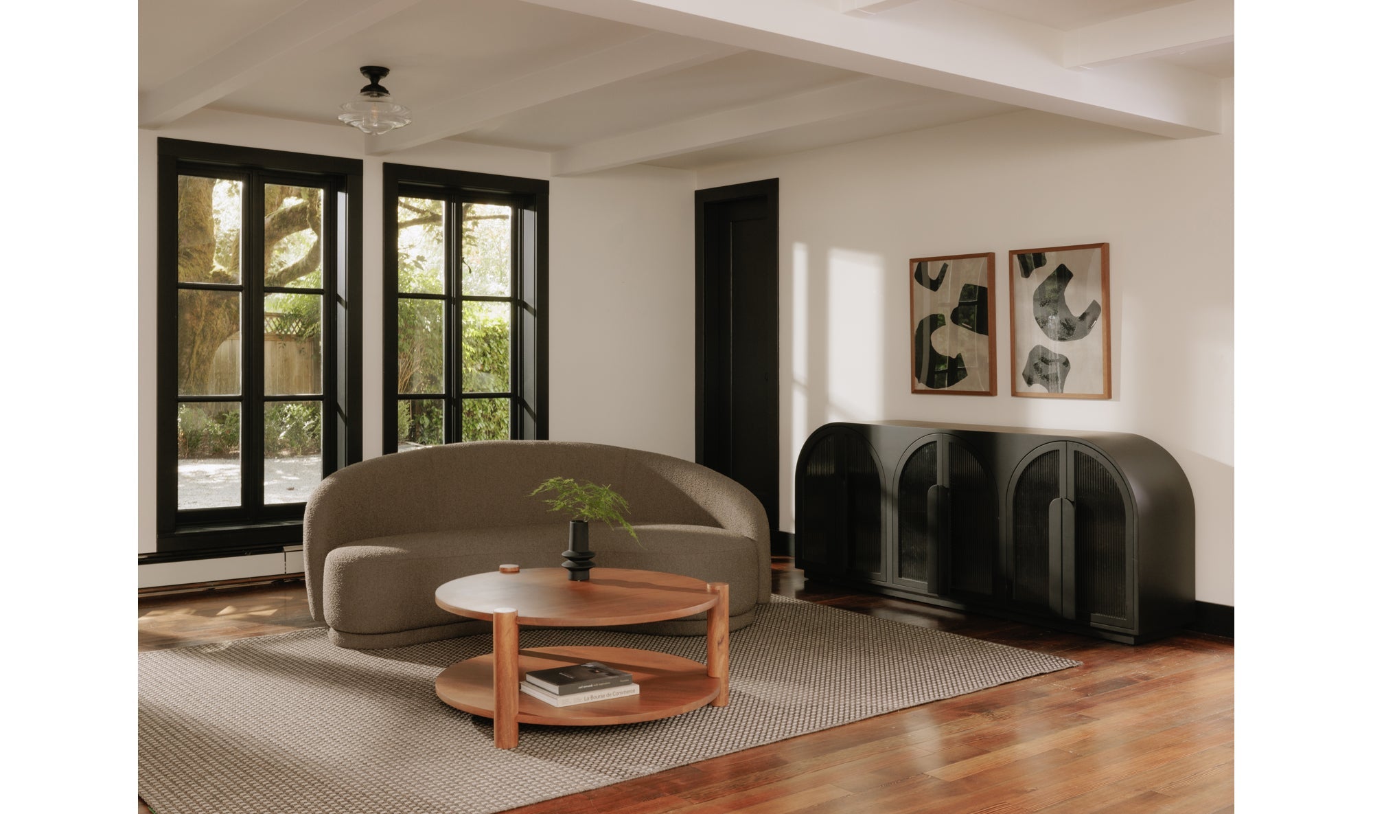 Excelsior Sofa Taupe, 82.25" W