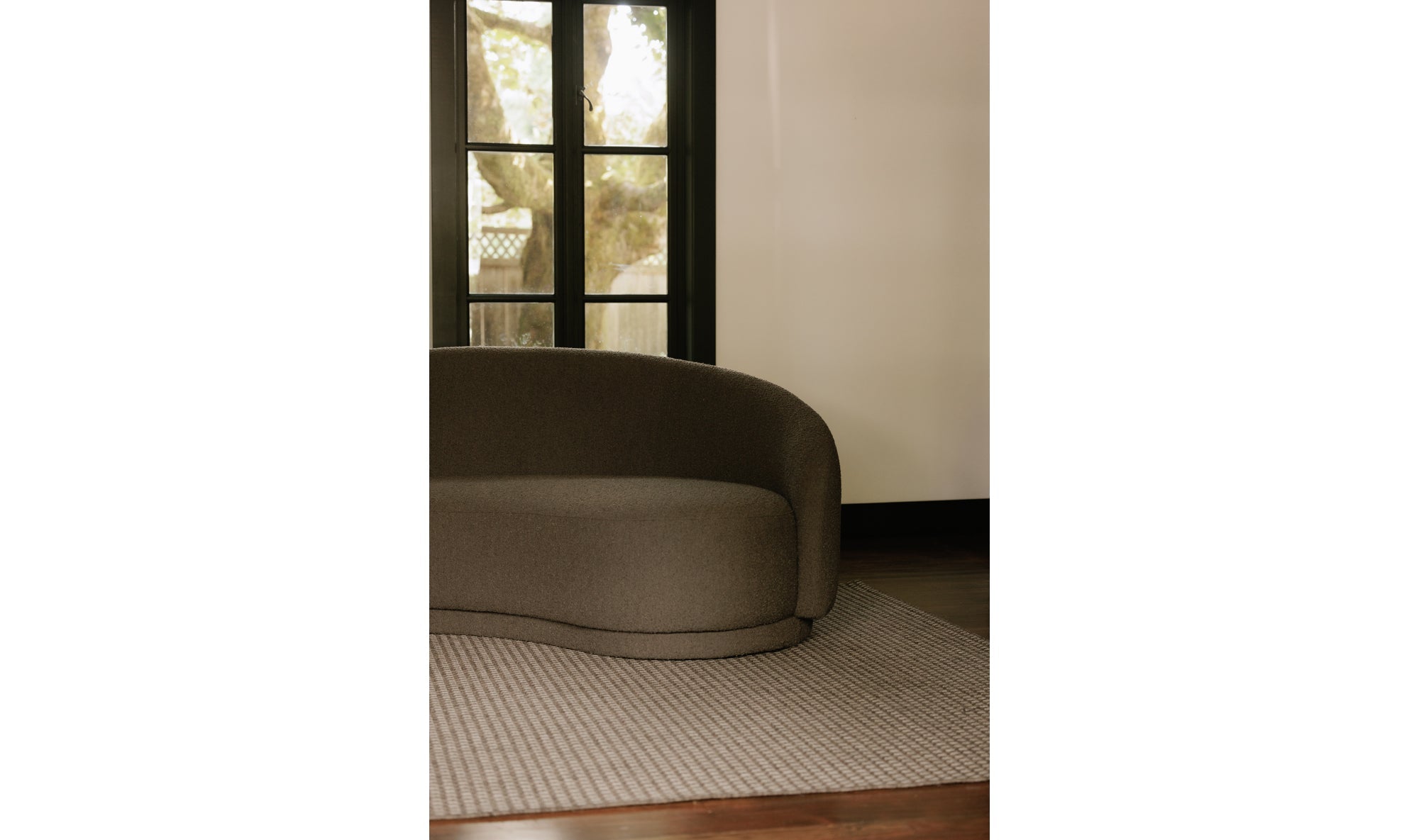 Excelsior Sofa Taupe, 82.25" W