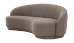 Excelsior Sofa Taupe, 82.25" W