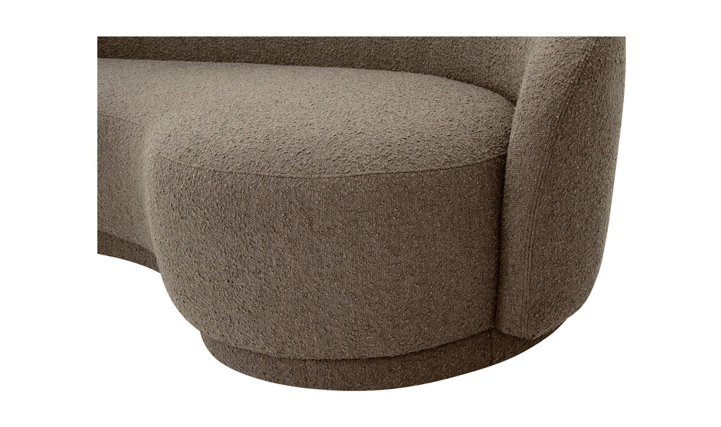 Excelsior Sofa Taupe, 82.25" W