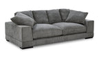 Plunge Sofa Charcoal, 92.0" W