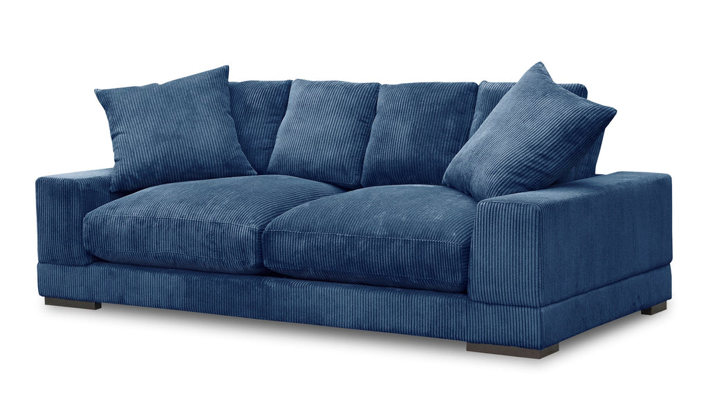 Plunge Sofa Navy, 92.0" W