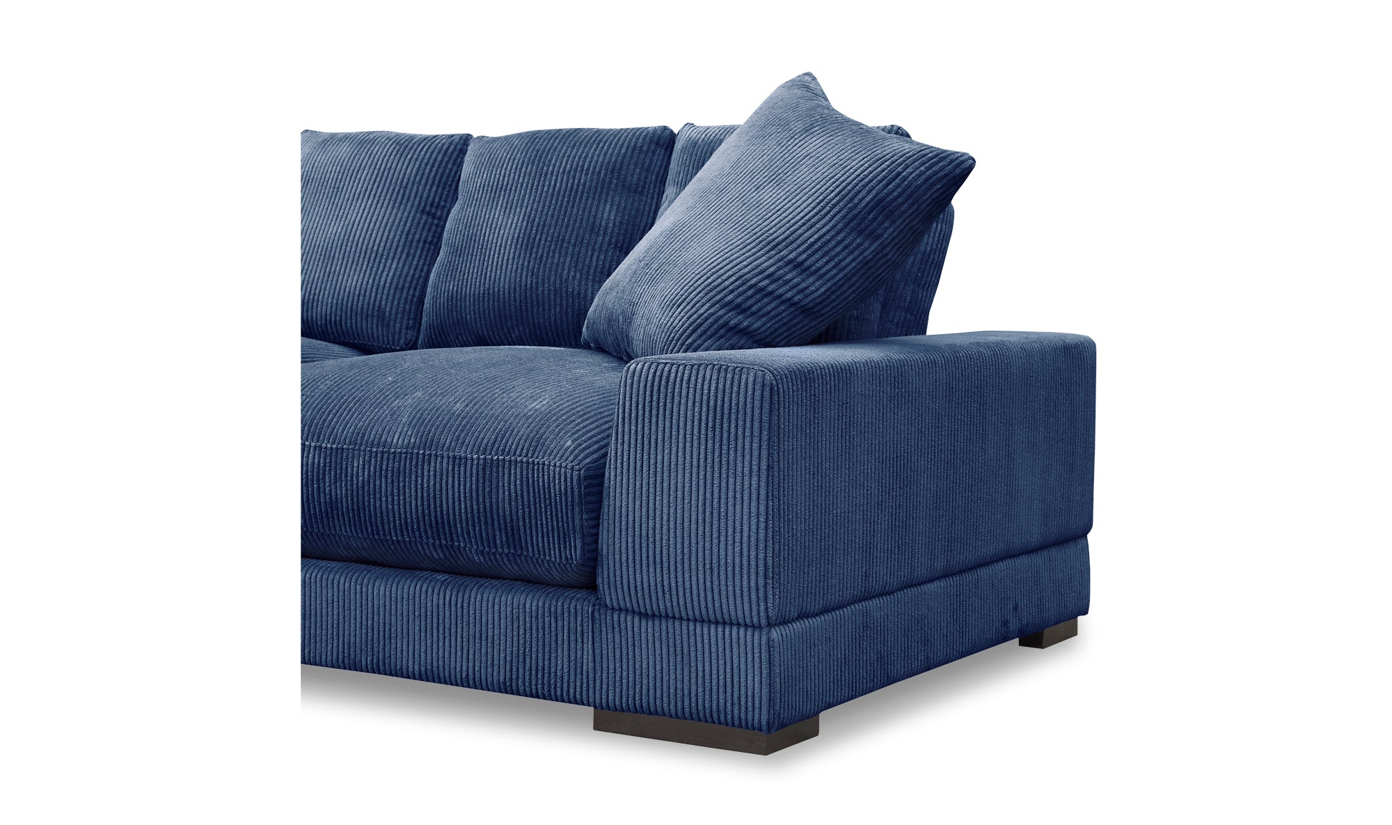 Plunge Sofa Navy, 92.0" W