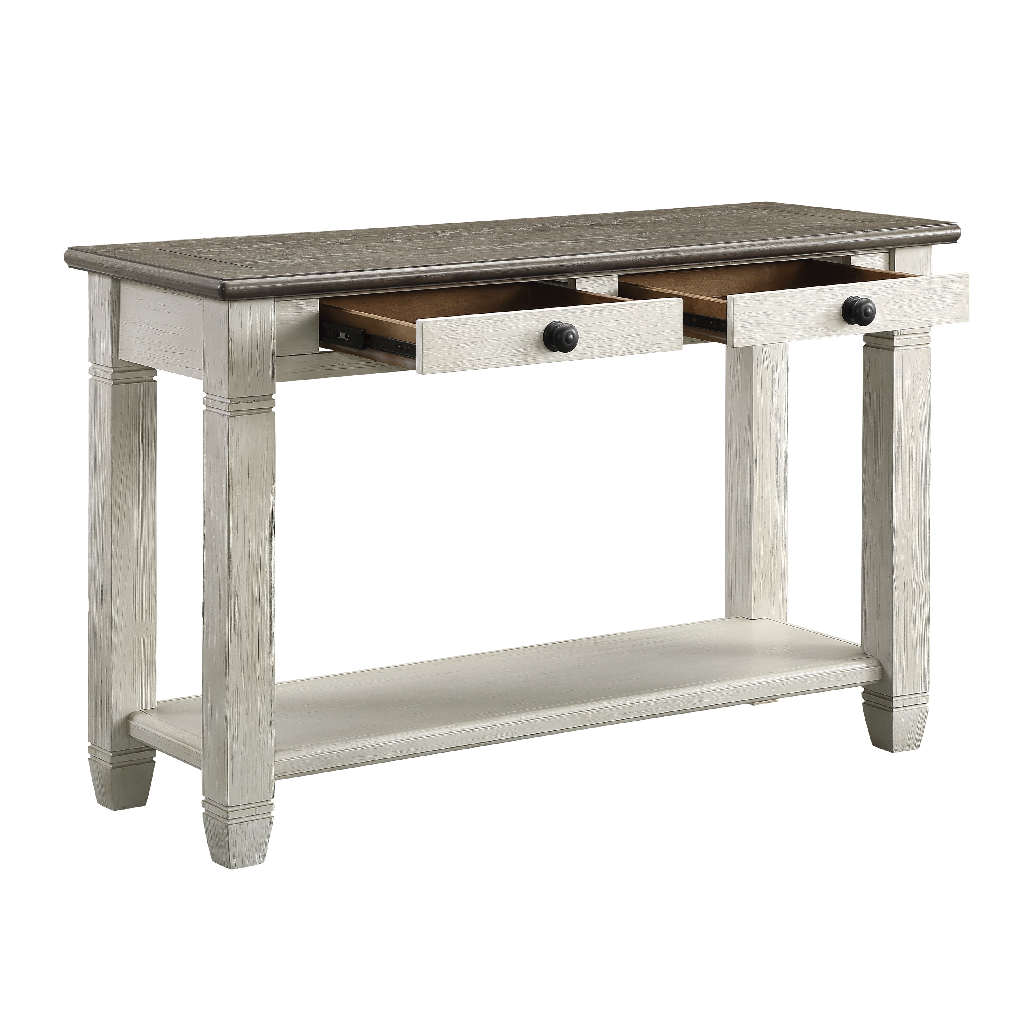 Granby White Occasional Collection, 48" W