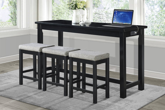 Connected 4 Pc. Counter Height Dining Set