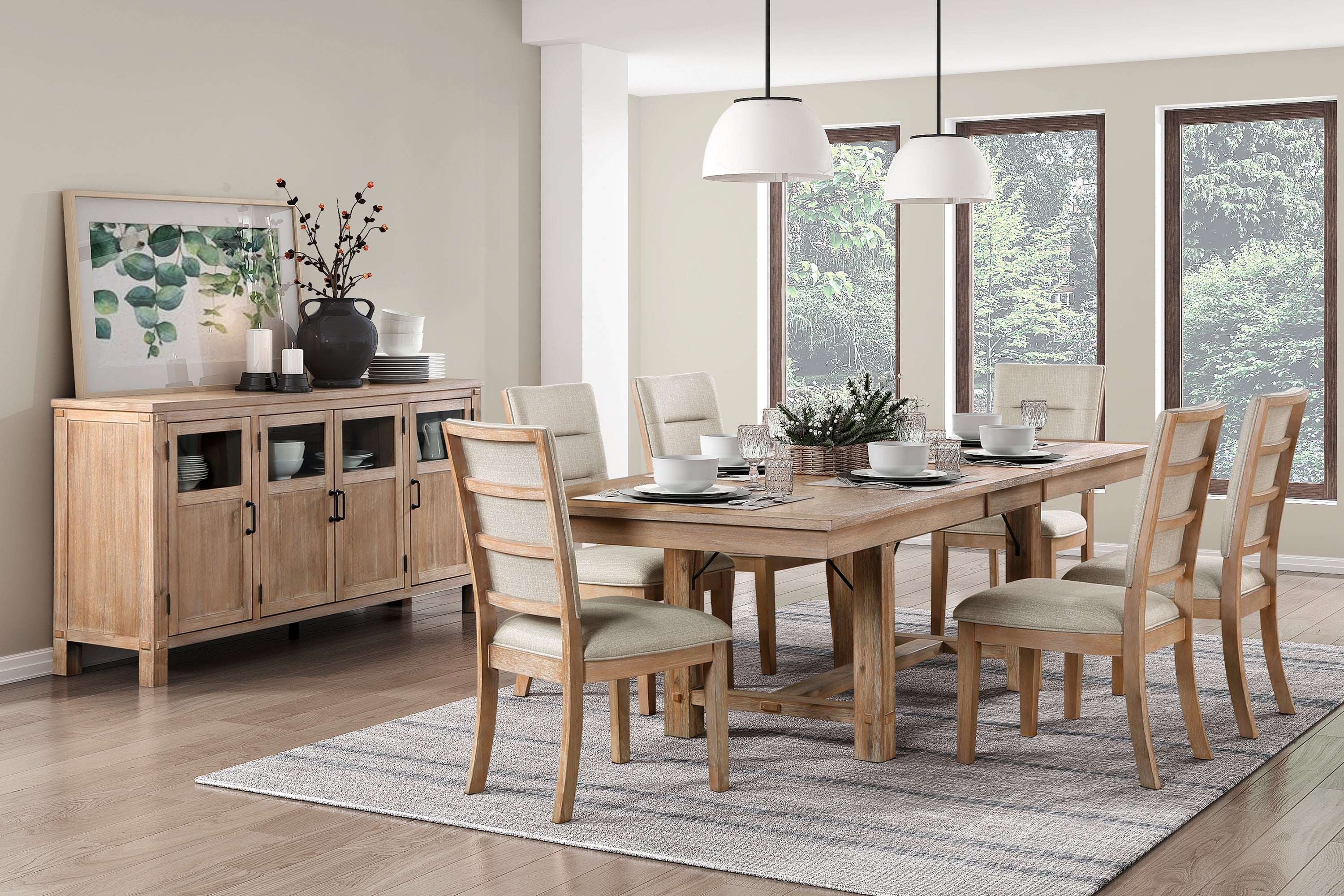 Aberdeen Dining Room Collection, 102.5" W