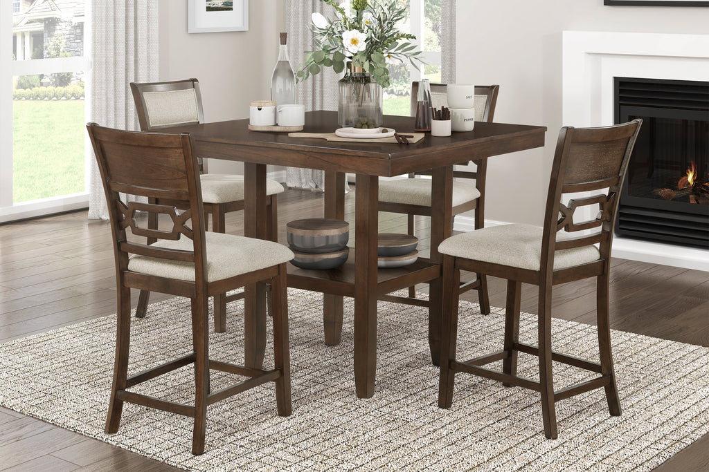 Hutchinson 5 Pc. Counter Height Dining Set, 42" W
