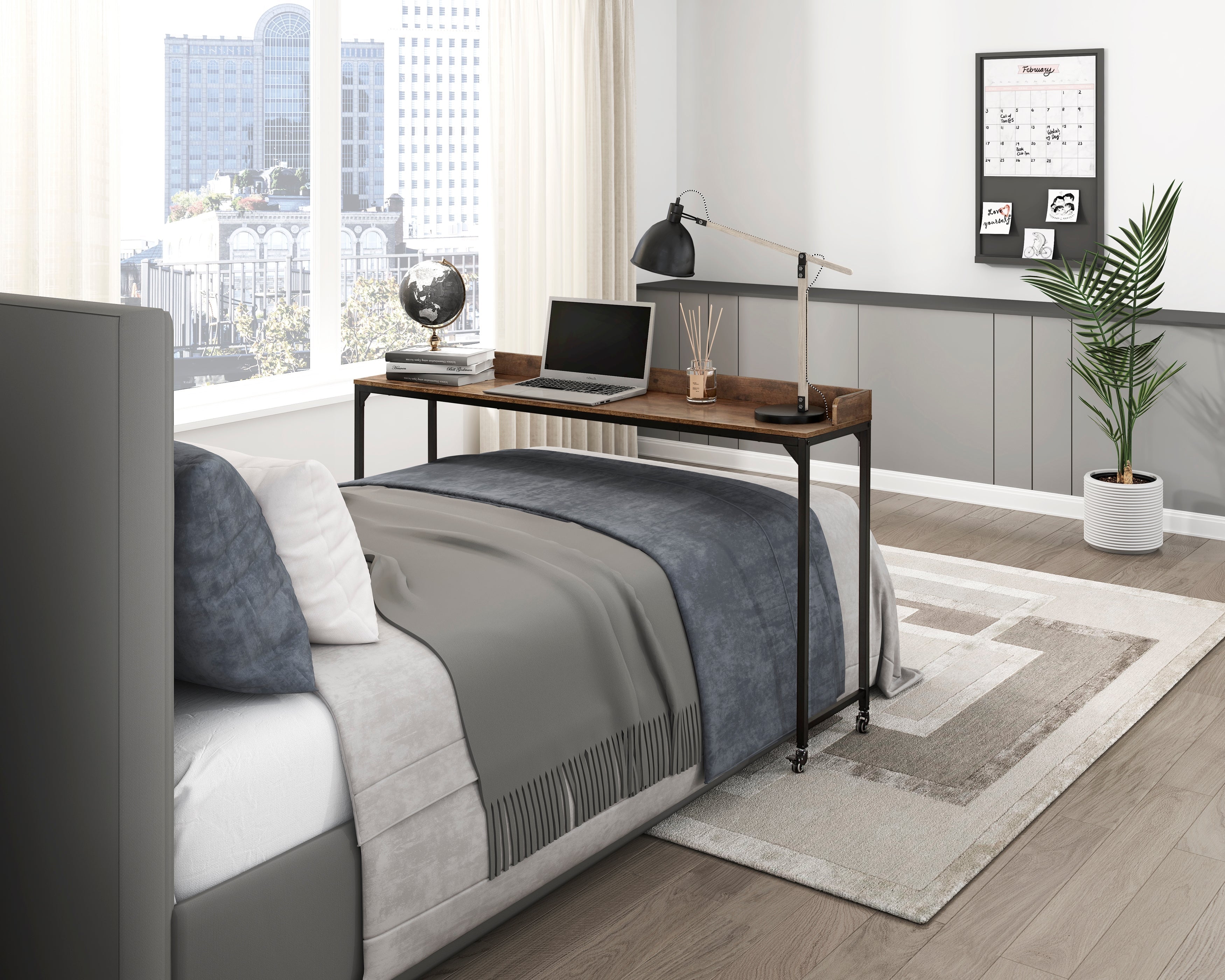 Over The Bed Desk, 72 in L