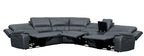 Falun Power Reclining Sectional Collection, 39" W