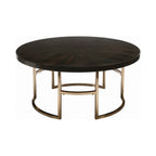 Corliss Occasional Collection, Brown Finish