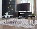Corliss Occasional Collection, Brown Finish