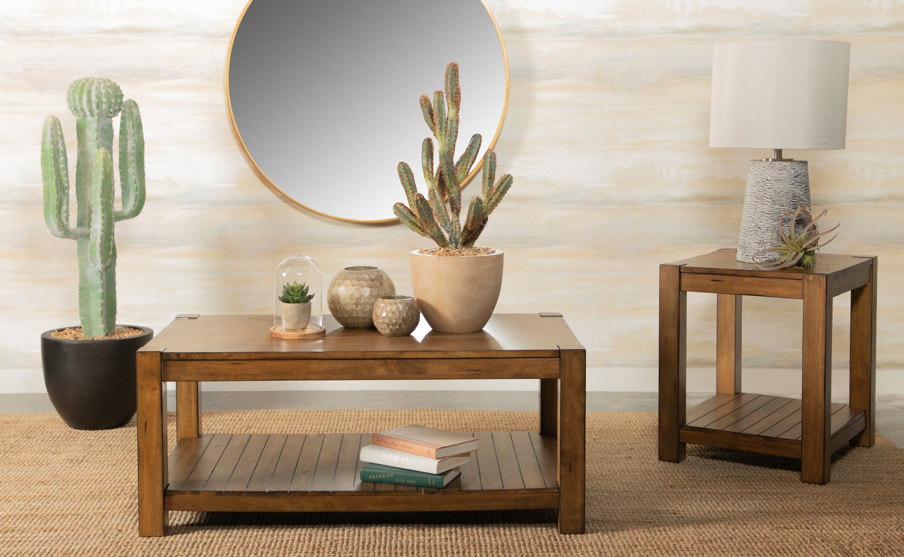 Mission Occasional Collection, Brown Finish