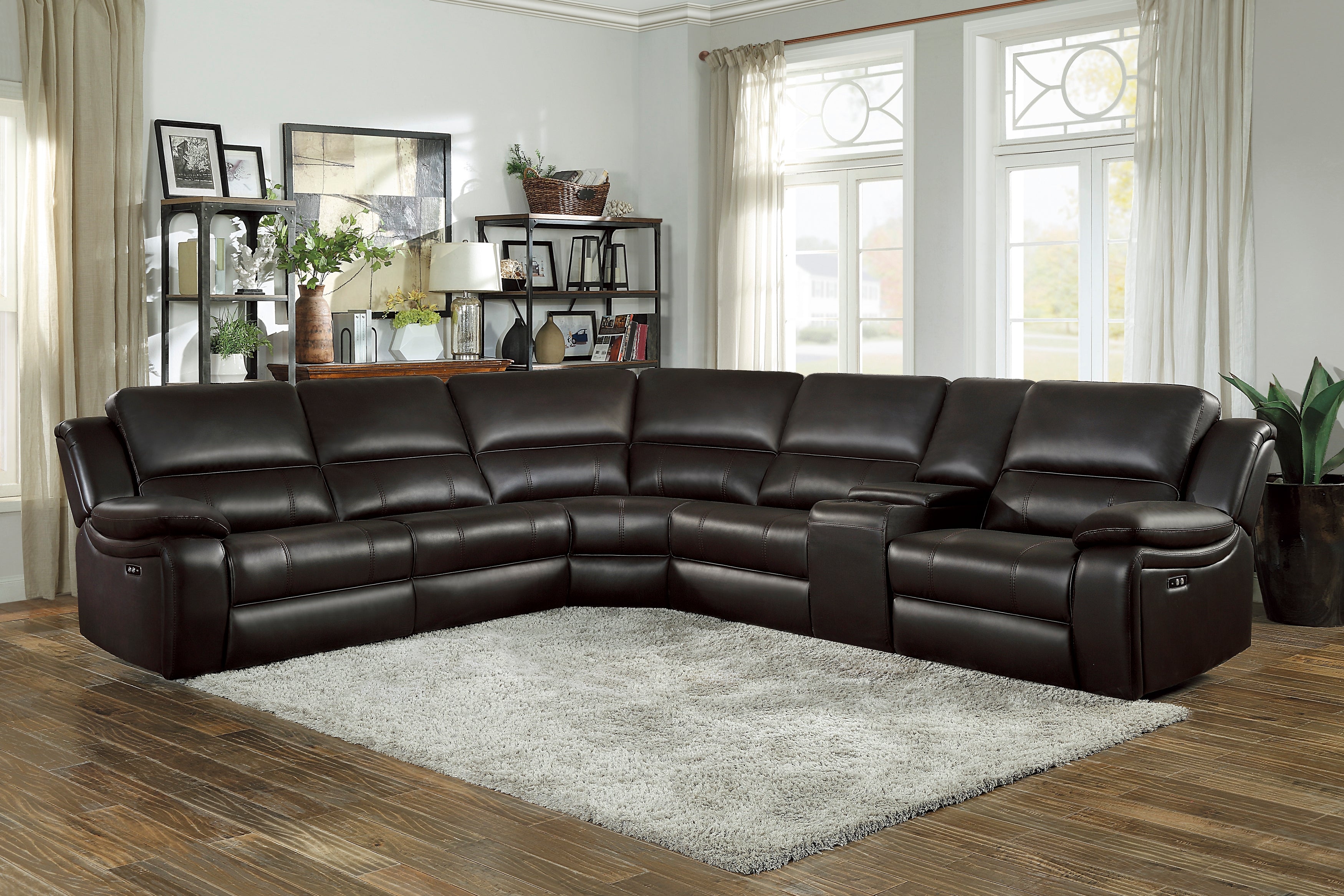 Falun Power Reclining Sectional Collection, 39" W