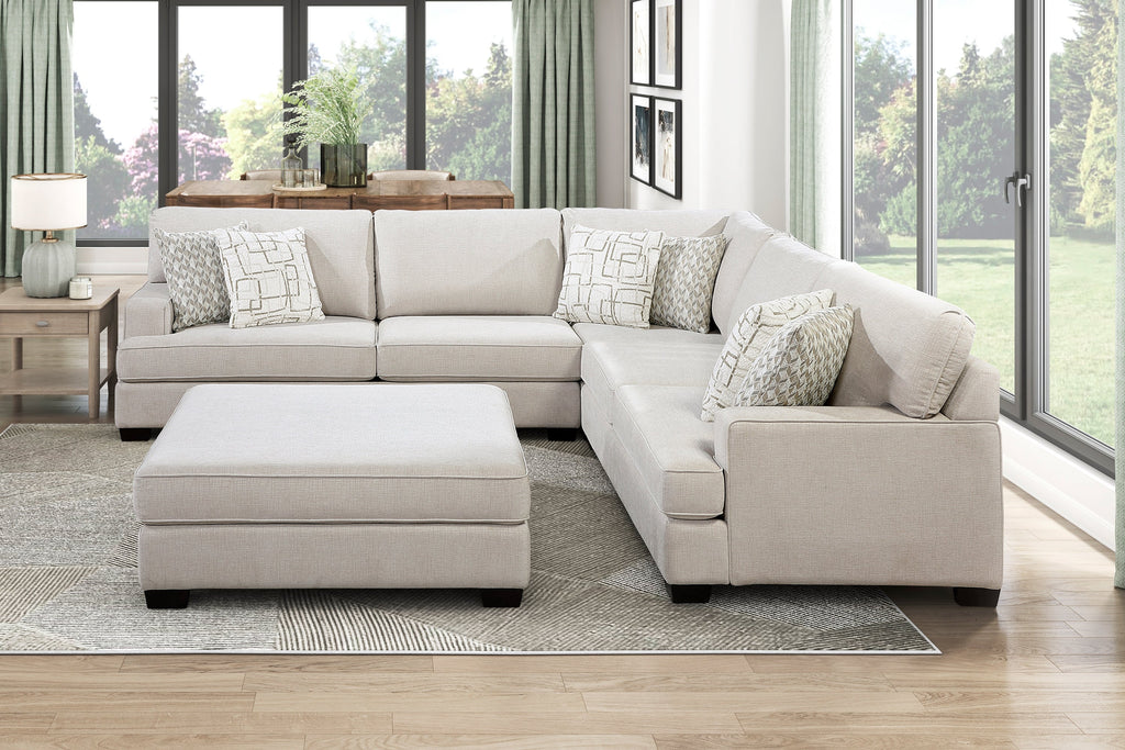 Livia Sectional Collection, 131.5" W