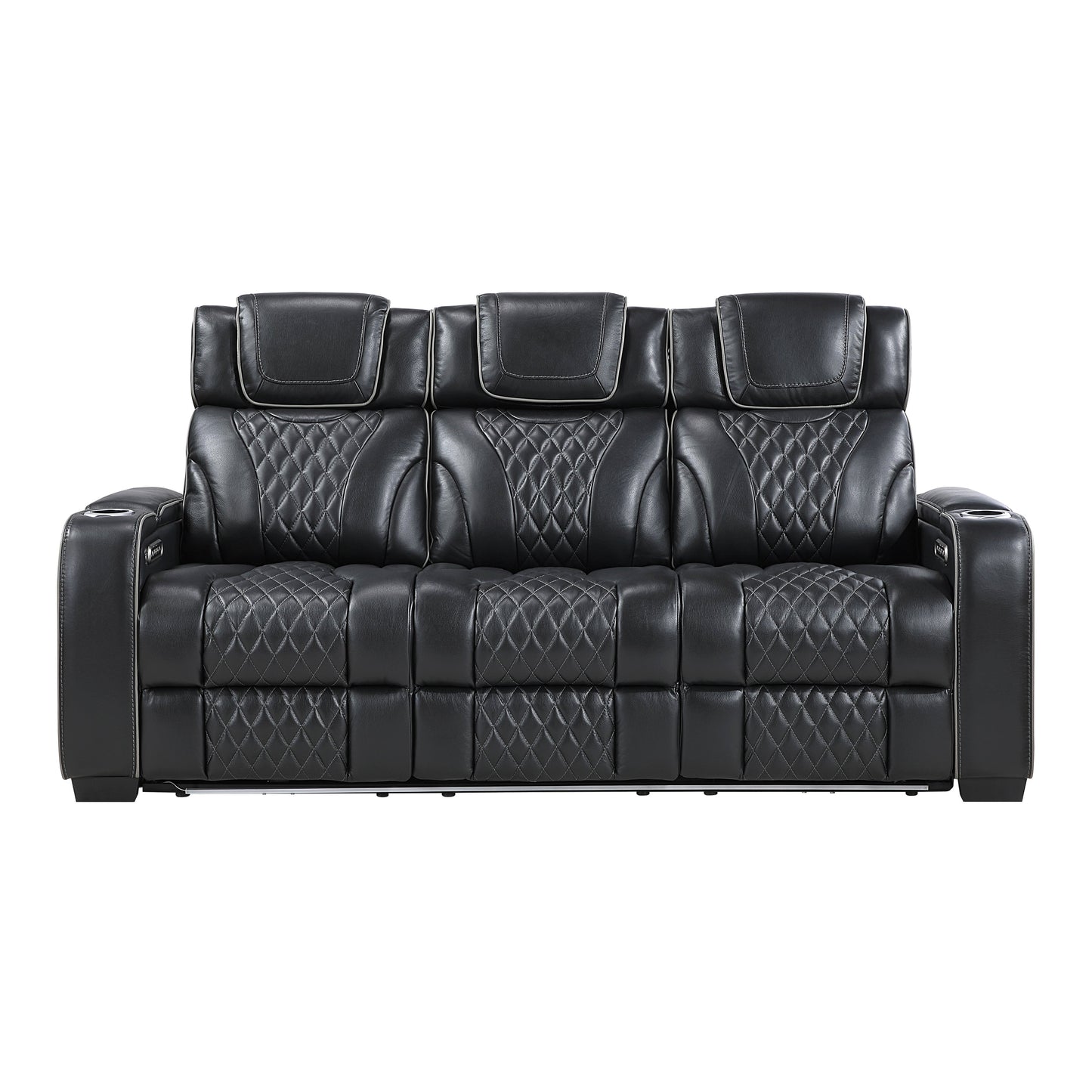 Apex Power Reclining Leather Living Room Collection