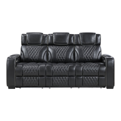 Apex Power Reclining Leather Living Room Collection