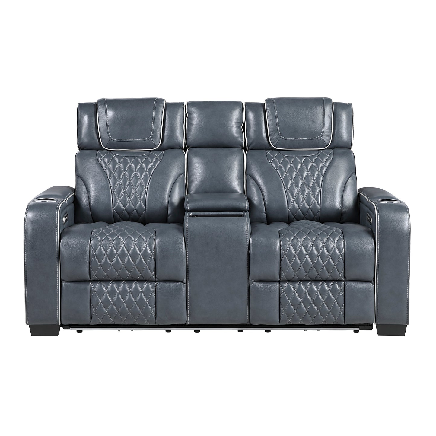 Apex Power Reclining Leather Living Room Collection