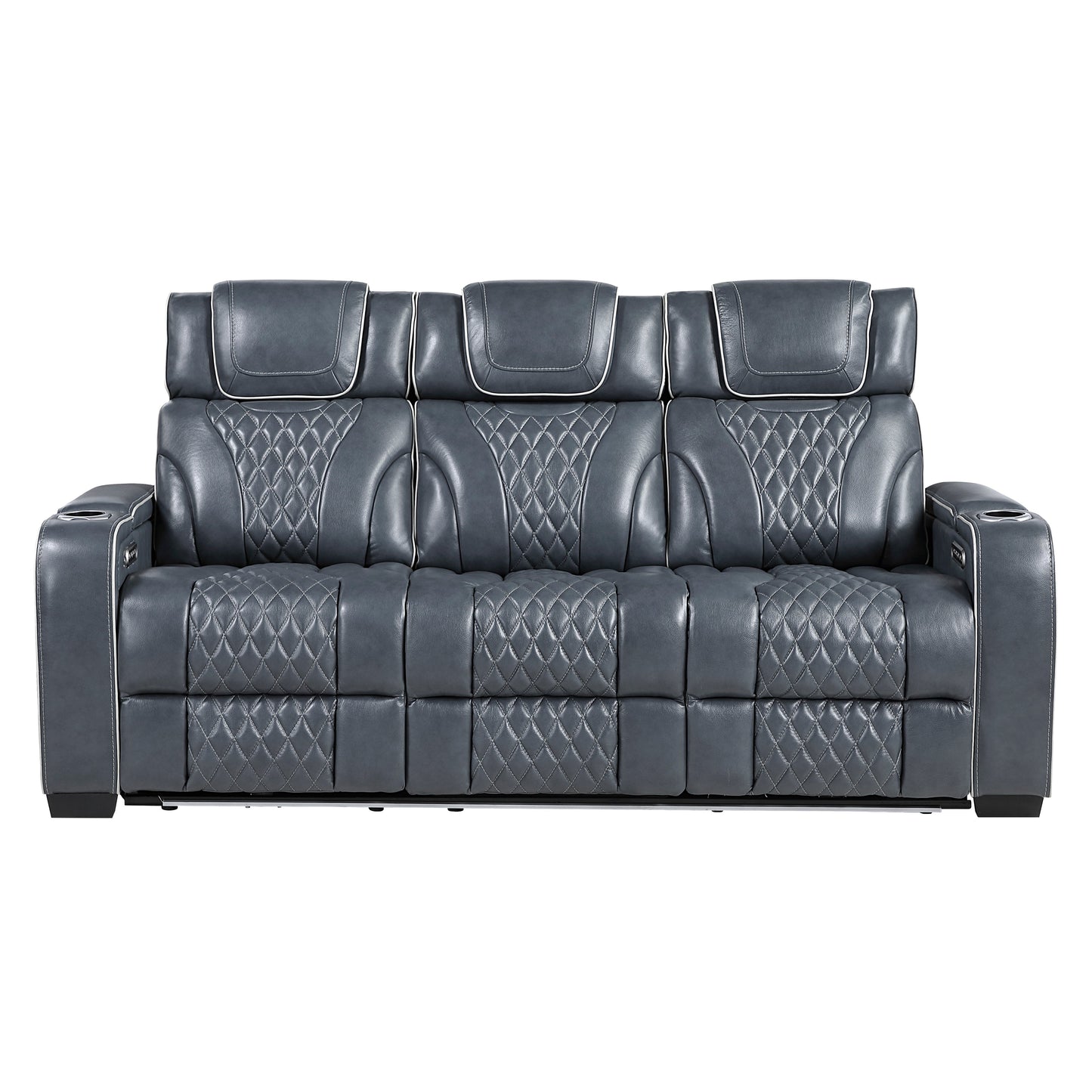 Apex Power Reclining Leather Living Room Collection