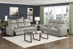 Apex Power Reclining Leather Living Room Collection, 84.5" W