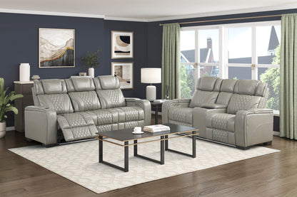 Apex Power Reclining Leather Living Room Collection
