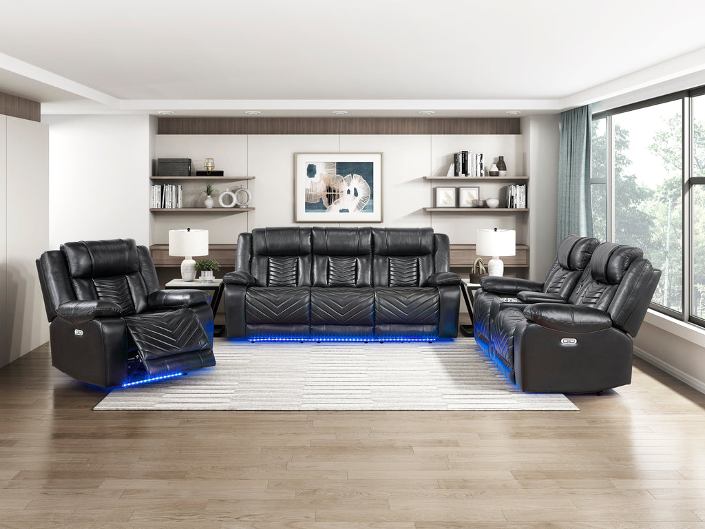 Huron Power Reclining Living Room Collection, 87" W