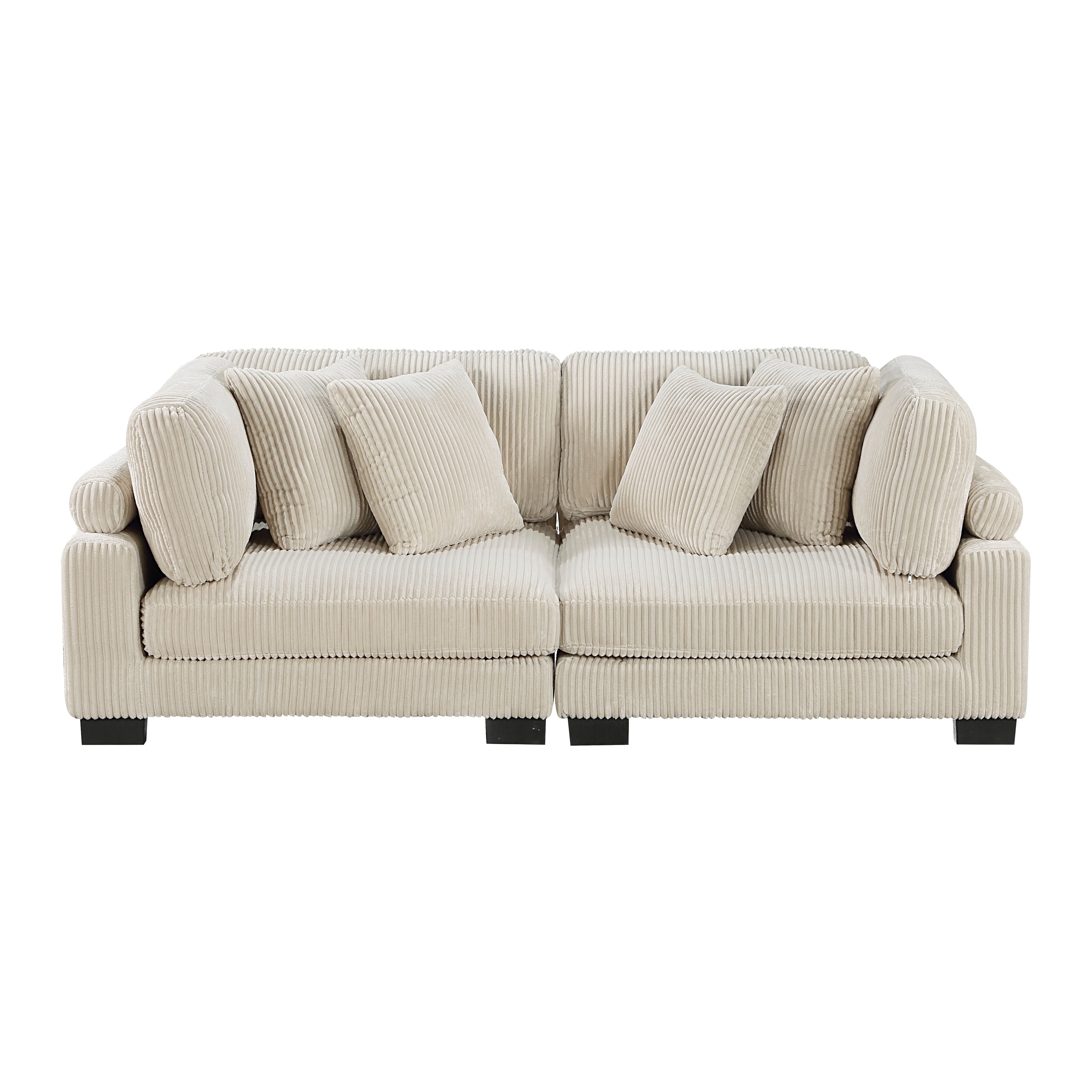 Traverse Beige Living Room Collection, 135" W