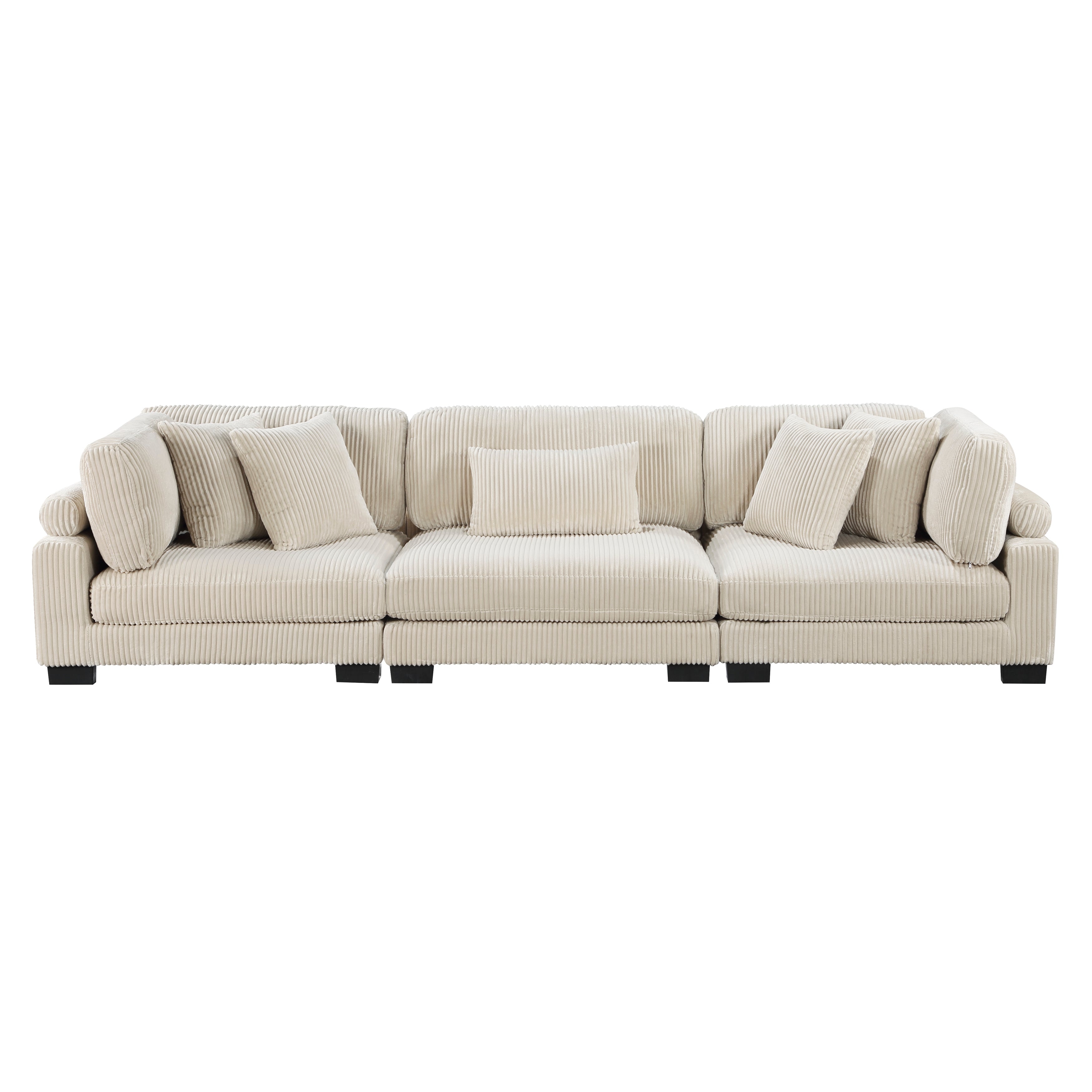 Traverse Beige Living Room Collection, 135" W