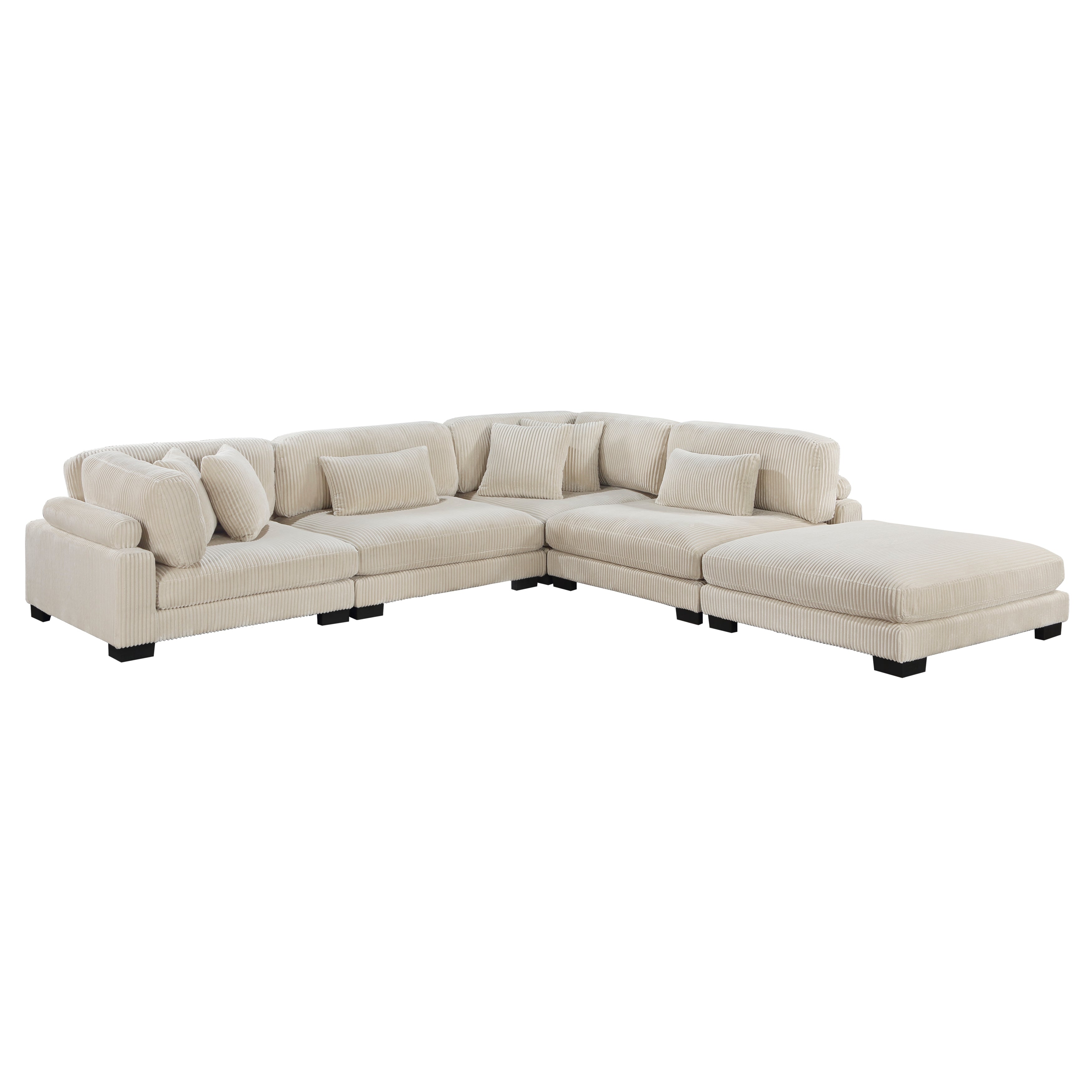 Traverse Beige Modular Sectional Collection, 45" W