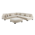 Traverse Beige Modular Sectional Collection, 45" W