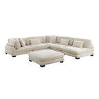 Traverse Beige Modular Sectional Collection, 45" W