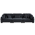 Traverse Black Living Room Collection, 135" W
